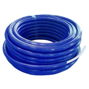 COURONNE TUBE MULTICOUCHE PRE-ISOLE BLEU - épaisseur isolant 9 mm