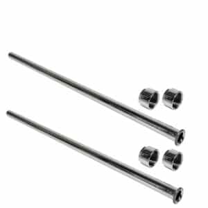 LOT DE 2 KITS DE FINITION CHROME